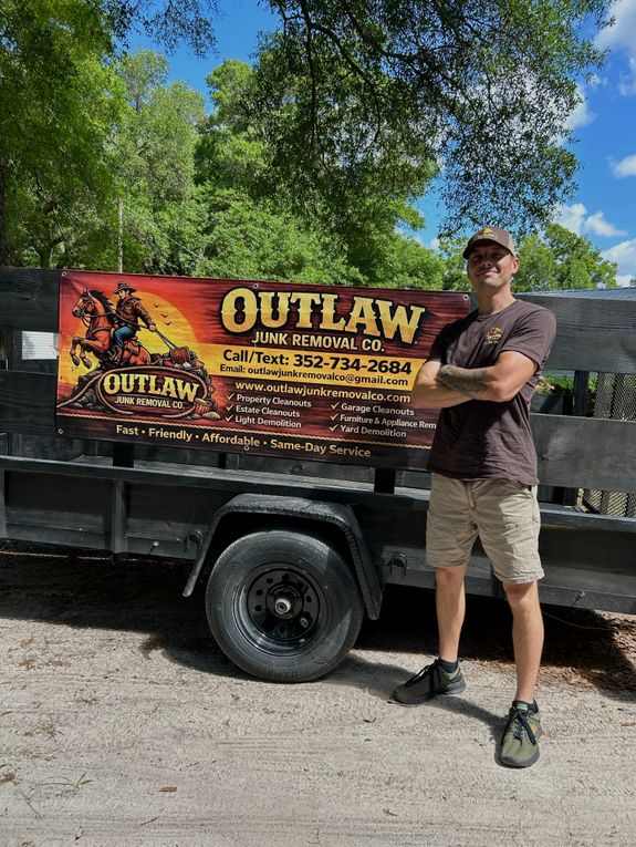 Outlaw Junk Removal Co. - Fast and Eco-Friendly Junk Removal in Lake City, Gainesville, and Jacksonville, FL