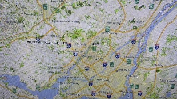 Carte interactive des milieux humides potentiels du Québec 2023