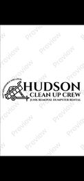 Hudson clean up crew LLC logo