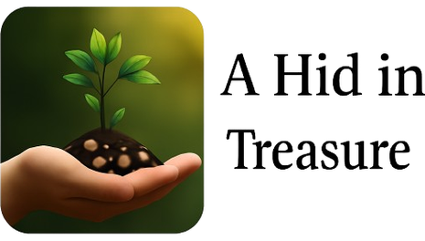 A HID IN TREASURE logo