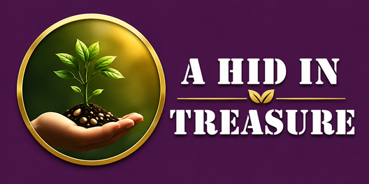 A HID IN TREASURE logo