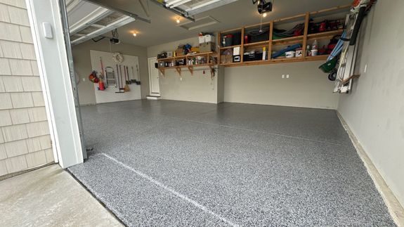 One Day Garage Floors! Residential, Commercial, & Industrial