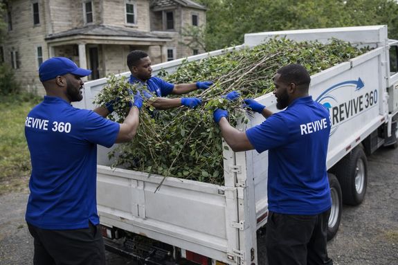 Are you equipped to handle large debris removal, like fallen trees?