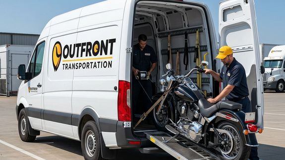 Towing motorcycle service