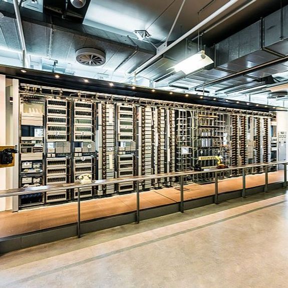 Telephone exchange installation