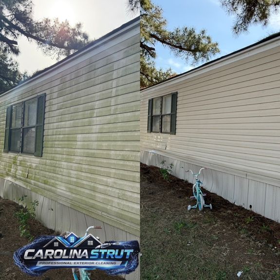 What areas of my home can you pressure wash?