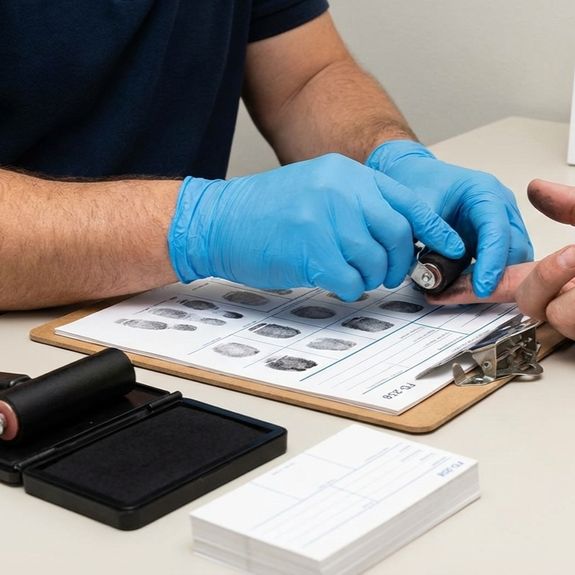 Ink & Roll Fingerprinting Services