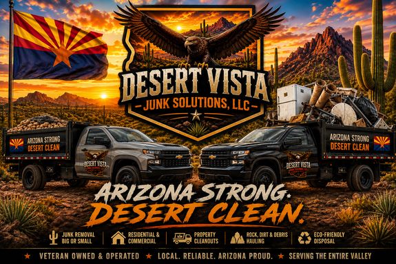 Desert Vista Junk Solutions: Family-Owned Junk Removal in Arizona