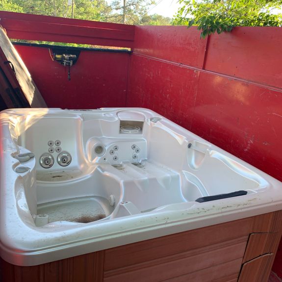 Hot tub removal