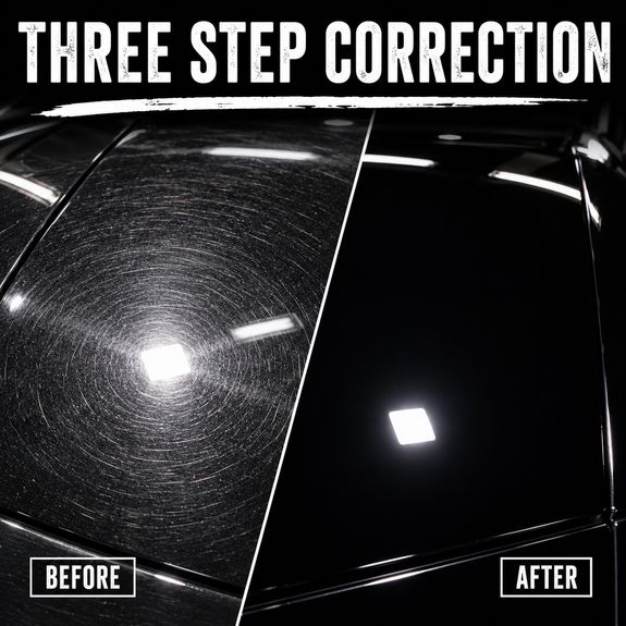 Rotary 3 Step Paint Correction