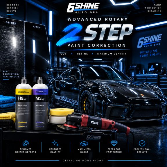 Advanced Rotary 2 Step Paint Correction
