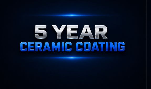 5 Year Ceramic Coating Protection 