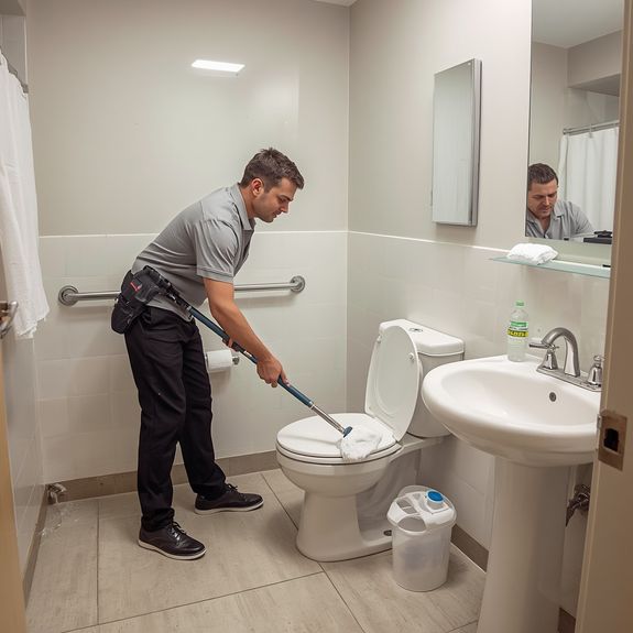 Restroom Deep Cleaning | R500