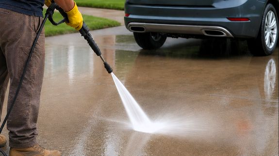 Professional Driveway & Concrete Cleaning