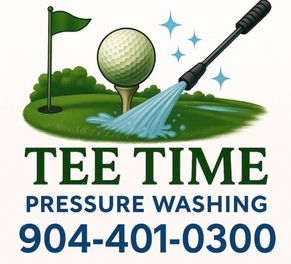 Tee Time Pressure Washing logo