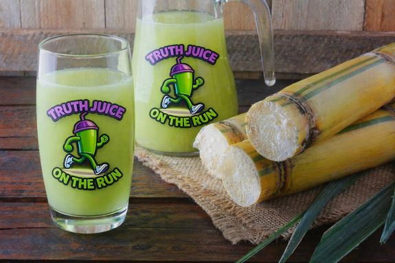 Cold-Pressed Sugarcane Juice