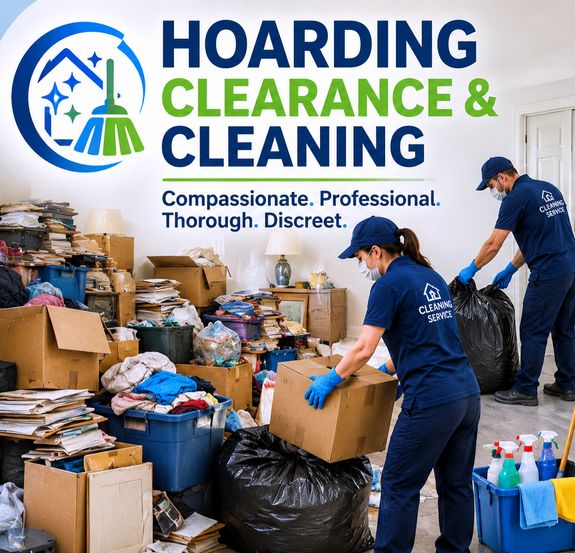 Hoarding clearance and cleaning