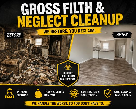 Gross Filth & Neglect Cleanup
