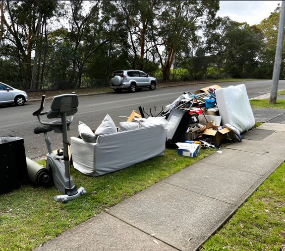 Do I need to be home during the junk removal?