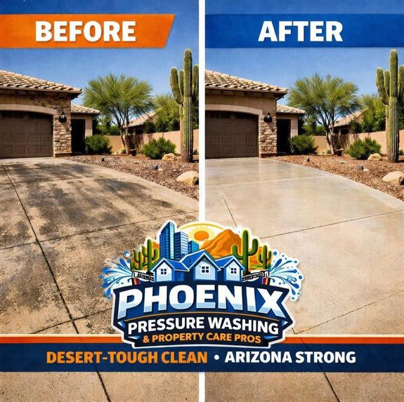 Transform Your Property with Premier Pressure Washing in Phoenix, AZ