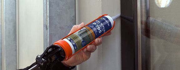 Window wall Joint Caulking