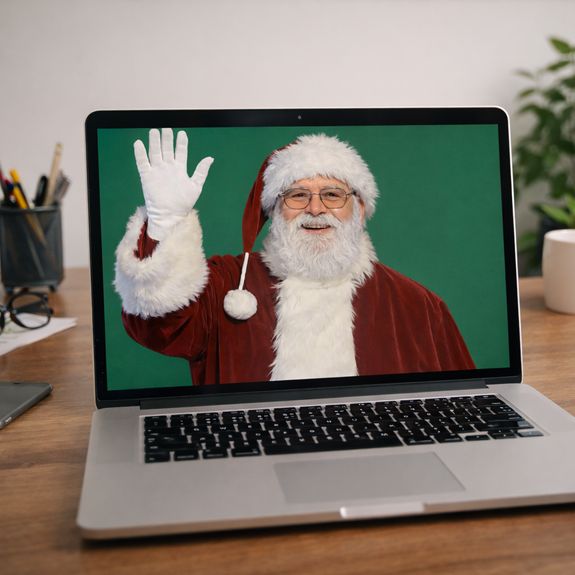What technology do I need for a Virtual Santa Visit?