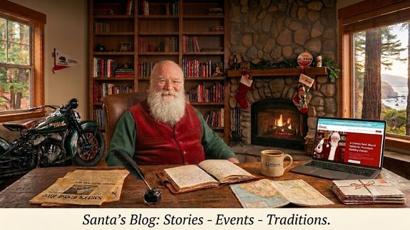 🎅Santa's  Blog🎅 Click Red Button Below to Visit Santa's Blog