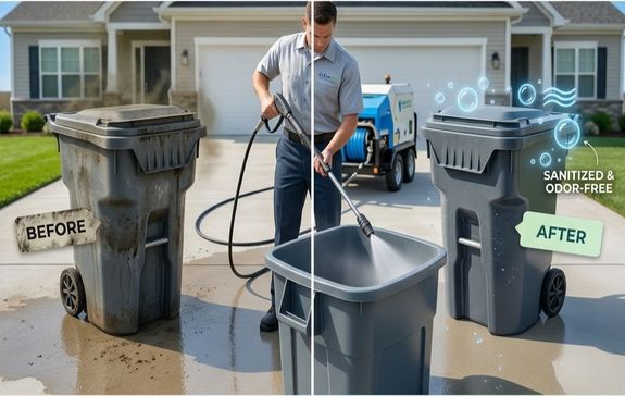 Trash Bin Cleaning