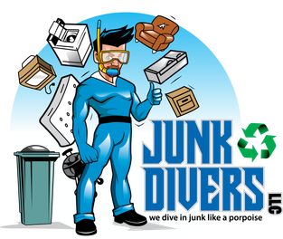 JUNK DIVERS JUNK REMOVAL SERVICES logo