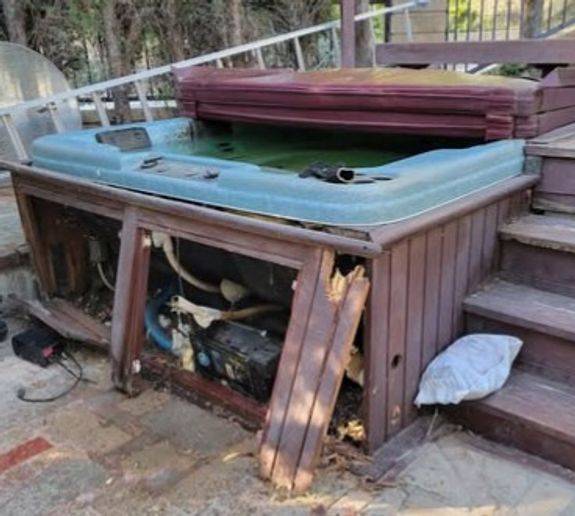 Hot Tub Removal