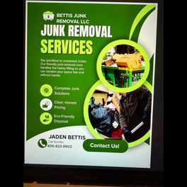 Bettis junk removal llc logo