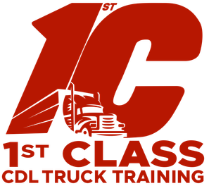 1ST Class CDL Truck Training logo