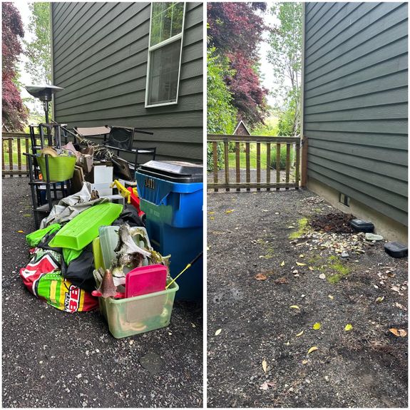 How do you ensure responsible disposal of junk?