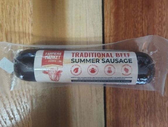 Farmers Market Traditional Beef Summer Sausage