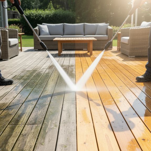 Deck Cleaning