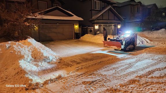 Keep your property clear. All winter long