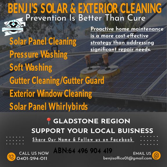Benji’s Solar & Exterior Cleaning