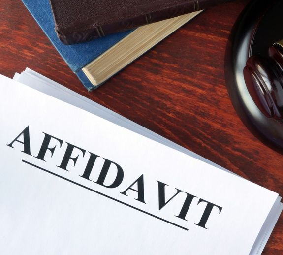 Affidavit Notarization