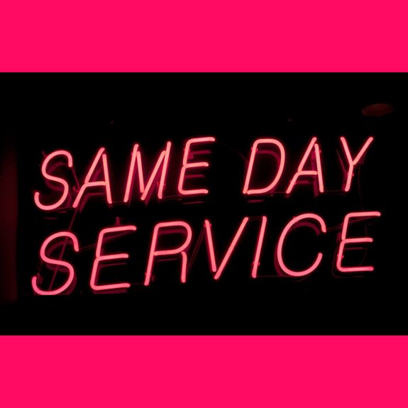 Same-Day Service