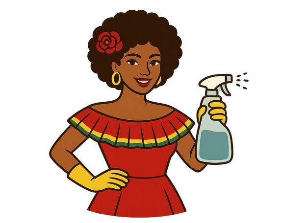 Three Towels on Brown Wooden Rack