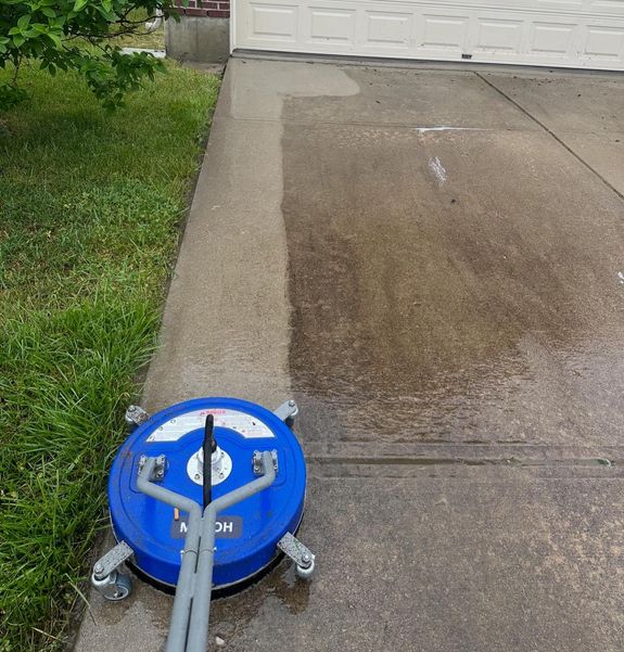 Driveway Pressure Washing