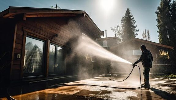 How often should I power wash my home?