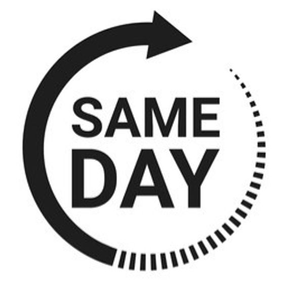 Is same-day yard waste removal available?