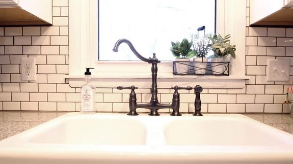 Black Shower Head Switched on