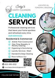 Susy’s Happy Cleaner’s LLC logo