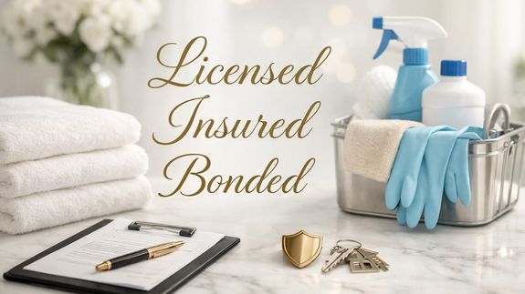 Miss Linz Cleaning Co. LLC.  Trusted, Local & Mom Owned.  "Cleaner Space Starts Here".