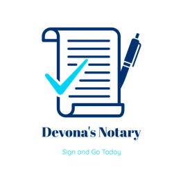 Devona's Notary logo