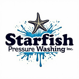 Starfish pressure washing logo