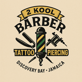 2 Kool Barber Tattoo & Piercings logo