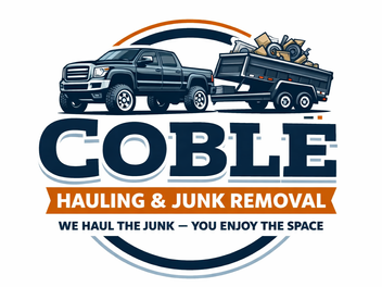 Coble hauling & junk removal logo